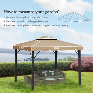 English Elm Outsunny Portable Galvanized Steel Carport with Uv Shield Pe Cover for Bikes and Tools W2225P200876
