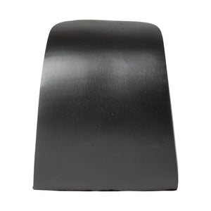 HomeRoots Set of Two 6" Black Metal Bookends - Chic Decorative Supports for Stylish Home & Office Organization 392130
