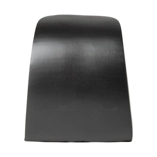 HomeRoots Set of Two 6" Black Metal Bookends - Chic Decorative Supports for Stylish Home & Office Organization 392130