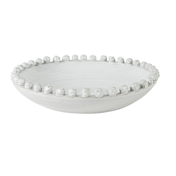 HomeRoots 4" Off White Ceramic Tabletop Sculpture - Modern Minimalist Accent for Home Decor & Gifting Ideas 392180