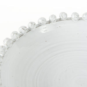 Homeroots Off White Ceramic Centerpiece Bowl  Ceramic 392180
