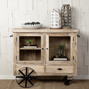 Homeroots Off White Ceramic Centerpiece Bowl  Ceramic 392180