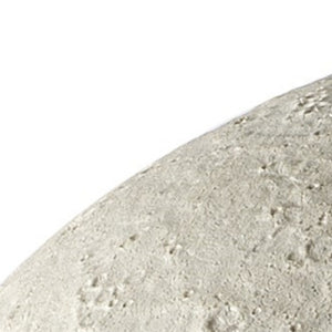 Homeroots 23" Wide White Textured Ceramic Vase  Ceramic 392188