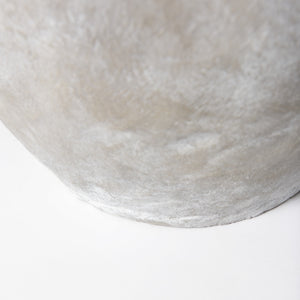 Homeroots Kyros Natural Wash 23" Earthy Ceramic Oval Vase  Ceramic 392190