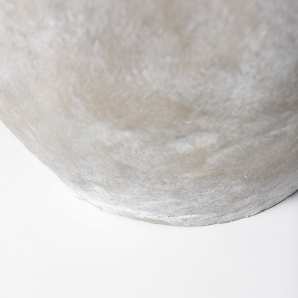 Homeroots Kyros Natural Wash 23" Earthy Ceramic Oval Vase  Ceramic 392190