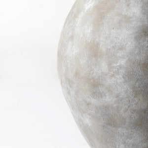 Homeroots Kyros Natural Wash 28" Earthy Ceramic Oval Vase  Ceramic 392191