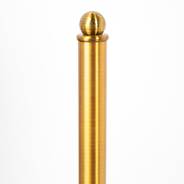 HomeRoots 26" Gold Lamp Base LED - Elegant Design with Adjustable Arm for Customizable Home Lighting Décor 392241