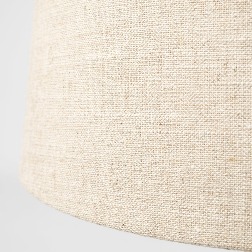 Homeroots 26" Beige Lamp Base Led With Champagne Shade   392246