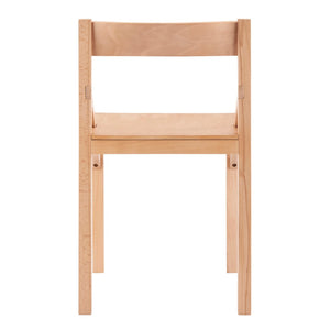 EuroStyle Kelda Side Chair in Natural - Set of 1