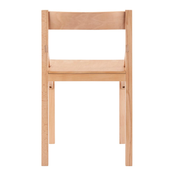 EuroStyle Kelda Side Chair in Natural - Set of 1