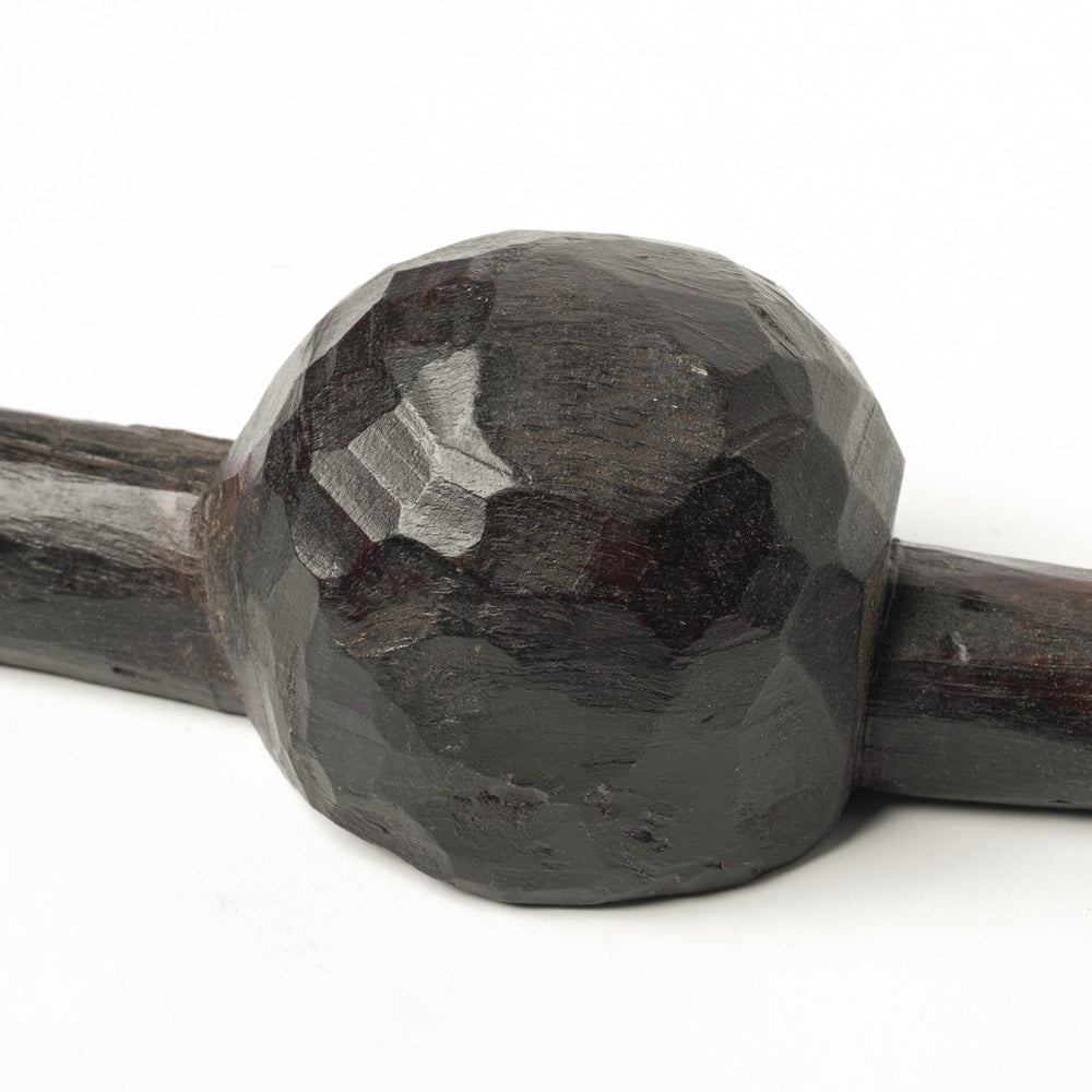 Homeroots Set Of Three Brown Wooden Measuring Cup Decor  Metal 392427