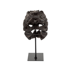 Homeroots 12" Brown Fabric Dinosaur Tabletop Sculpture  Fabric 392480