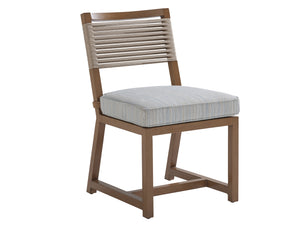 Lexington Tommy Bahama Outdoor 3925-12-40 St. Tropez Side Dining Chair - Elegant All-weather Design For Sophisticated Outdoor Spaces  Wood 3925-12-40