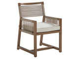 Lexington Tommy Bahama Outdoor 3925 St. Tropez Arm Dining Chair - Contemporary Outdoor Seating With Premium All-weather Comfort  Wood 3925-13-40