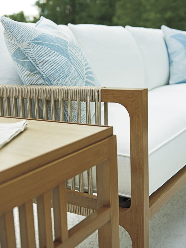 Lexington Tommy Bahama Outdoor 3925-33-40 Sofa - Contemporary Outdoor Elegance With Premium All-weather Design For Luxurious Living  Wood 3925-33-40