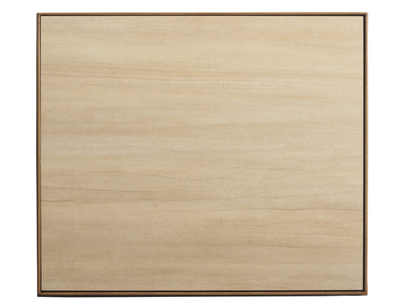 Lexington Tommy Bahama Outdoor 3925-955c Contemporary Rectangular End Table For Elevated Indoor-outdoor Living Spaces Medium Brown Wood 3925-955c