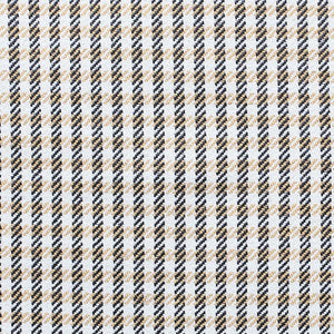 Homeroots Set Of 4 Brown Checkered Faux Leather Pillow Covers   392625