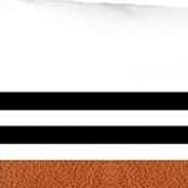 HomeRoots Set of 4 Contemporary Brown and Black Lumbar Pillow Covers – Stylish, Durable, Easy Care Accents 392693