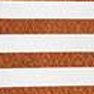 Homeroots Set Of 4 Orange And Ivory Striped Pillow Covers   392698