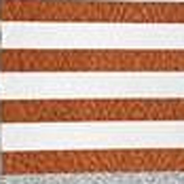 Homeroots Set Of 4 Orange And Ivory Striped Pillow Covers   392698
