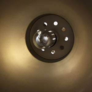Homeroots Gold Metal Sphere Pendant Hanging Light   392841
