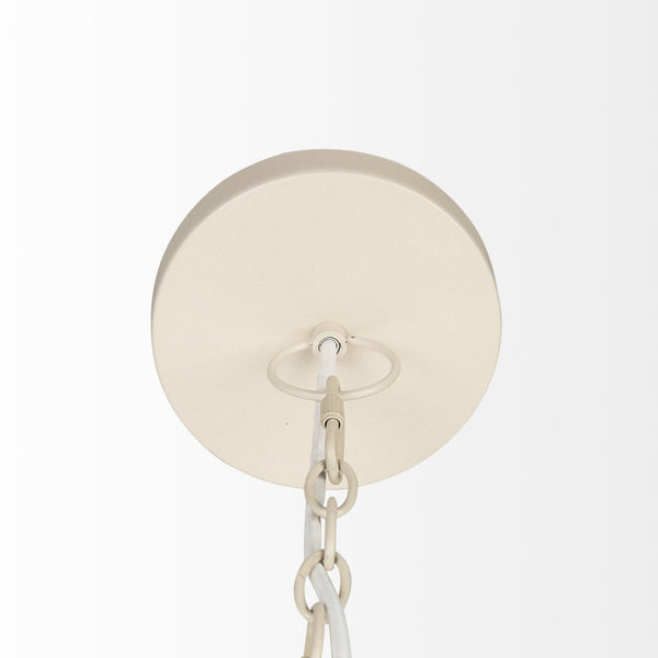 Homeroots Light Brown Six Tier Hanging Chandelier   392850