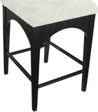 Waldorf Mint Chenille Fabric Stool 392Mint-C Meridian Furniture