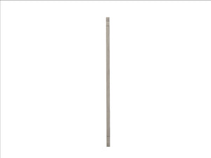 English Elm Mirror Elegant Solid Wood Frame with Elm Veneer, Metal Accents, Beveled Glass — Classic Wall Décor Light Gray 39.25 L x 42.25 W x 3.25 H B2699P238933