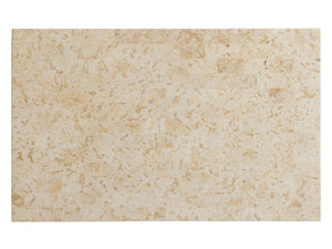 Lexington Tommy Bahama Outdoor 3930-943c Stunning Rectangular Cocktail Table With Mactan Stone Top And Southwest-inspired Design Light Brown Wood 3930-943c