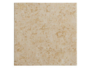 Lexington Tommy Bahama Outdoor 3930-953c Square End Table - Stylish Southwest-inspired Design With Mactan Stone Top For Outdoor Living Light Brown Wood 3930-953c