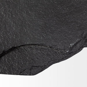 Homeroots 33" Black Metal Round Coffee Table   393164