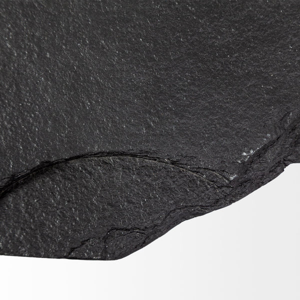 Homeroots 33" Black Metal Round Coffee Table   393164