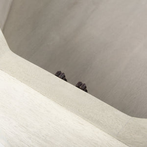 Homeroots 48" Natural Solid Wood Hexagon Lift Top Coffee Table   393174