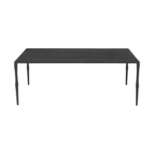 HomeRoots 22" Black Iron Coffee Table - Durable Industrial Design, Versatile for Living Rooms, Offices & More 393184