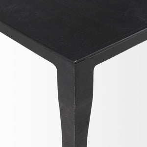 Homeroots Minimal Black Iron Rectangular Coffee Table   393184