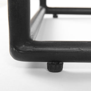 Homeroots 22" Black Marble Round End Table   393200