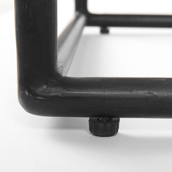 Homeroots 22" Black Marble Round End Table   393200