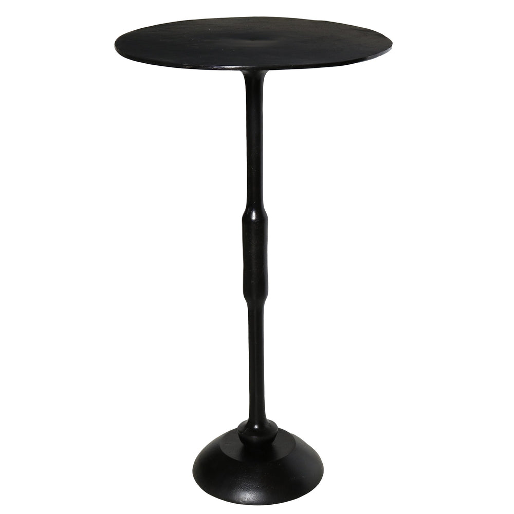 Homeroots 25" Bronze Iron Round End Table   393490