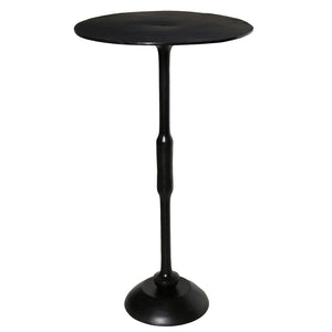 Homeroots 25" Bronze Iron Round End Table   393490