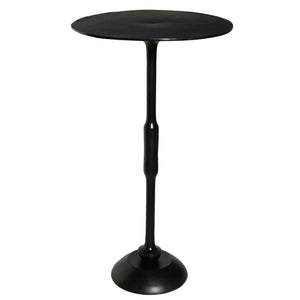 Homeroots 25" Bronze Iron Round End Table   393490