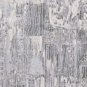 HomeRoots 10' Blue Abstract Power Loom Runner Rug - Stylish, Durable Design for High-Traffic Hallways & Entryways 5' X 7' 393528
