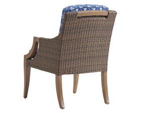 Lexington Tommy Bahama Outdoor 3935-13-40 Harbor Isle Arm Chair - Coastal Style With Plush Cushioning For Elegant Outdoor Living  Wood 3935-13-40