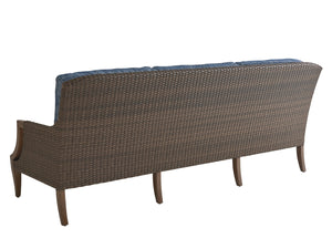 Lexington Tommy Bahama Outdoor 3935-33-40 Harbor Isle Sofa By Tommy Bahama - Stylish Outdoor Seating With Plush Comfort & Woven Design  Wood 3935-33-40