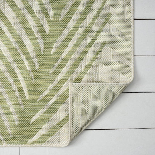 HomeRoots 8' Beige Indoor Outdoor Area Rug - Elegant Floral Design, Durable, Low-Maintenance for Any Space 8' X 9' 393736