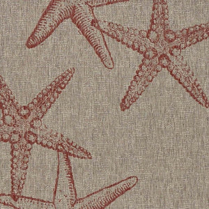 HomeRoots 8' Beige Area Rug - Versatile Indoor Outdoor Design for Patios, Kitchens & Living Rooms, Easy Care 8' X 9' 393743