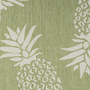 HomeRoots 8' Green Indoor Outdoor Area Rug - Durable Floral Design for Patios, Kitchens, and Family Rooms 8' X 10' 393750