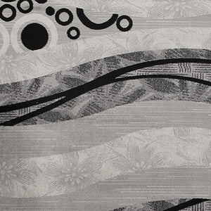 HomeRoots 10' Gray Abstract Runner Rug - Stylish Power-Loomed Design for Hallways, Entryways, and More 2' x 15' 393843