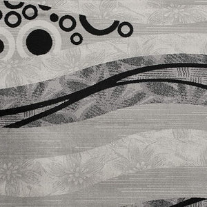 HomeRoots 10' Gray Abstract Runner Rug - Stylish Power-Loomed Design for Hallways, Entryways, and More 2' x 20' 393844