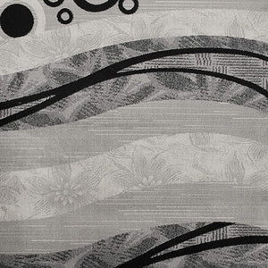 HomeRoots 10' Gray Abstract Runner Rug - Stylish Power-Loomed Design for Hallways, Entryways, and More 5' X 7' 393851