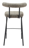 Kede Barstool Green Tweed 110100 Zuo Modern